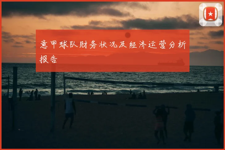 意甲球队财务状况及经济运营分析报告